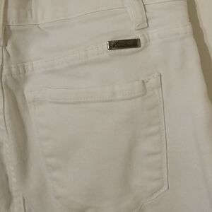KanCan Women's Skinny Jeans in White